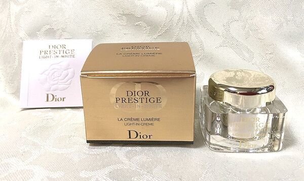 最終価格★DIOR PRESTIGE ディオール・プレステージ★ホワイトラクレームルミエール・5ml★未使用