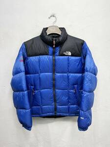 (J4571) THE NORTH FACE ノースフェイス ローツェ ダウンジャケット メンズ M サイズ 正規品 本物 サミットシリーズ ヌプシ 800+SUMMIT