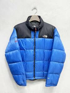 (J4680) THE NORTH FACE ノースフェイス ローツェ ダウンジャケット メンズ XL サイズ 正規品 本物 サミットシリーズ ヌプシ 800+SUMMIT