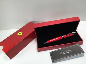 【パケプラ無料】希少レア 極美品 シェーファー SHEAFFER フェラーリ Ferrari 300ロッソコルサ ボールペン F9503BP 箱付属[k1107]