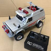 ヨネザワ 西部警察 NISSAN SAFARI サファリ 4WD 1/16 ラジコン動作します_画像1