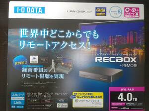 I-O DATA RECBOX HVL-A4.0 & GV-TRC/USB (HVL-AT4.0相当) DTCP＋対応