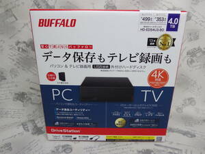 バッファロー 4.0TB HD-EDS4U3-BD 外付けHDD