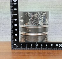 錫半 本錫製 茶壺 未使用品 共箱 茶道具 工芸品_画像7