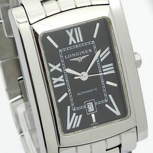 1円 LONGINES ロンジン ドルチェビータ L5.657.4 自動巻 ジャンク品 黒 KN1138T（HH 96）