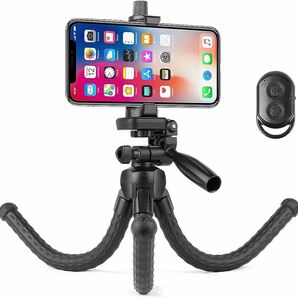 三脚 スタンド 自撮り棒 GoPro iPhone iPad スマホ くねくね 自由自在