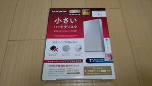 新品 HDPT-UTS1W 外付けHDD 高速カクうす セラミックホワイト [1TB /ポータブル型] PC 録画用ハードディスク ポータブル