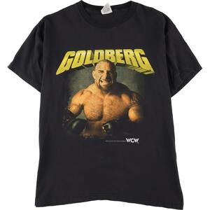 古着 THE PLANET.INC. BILL GOLD BERG ビルゴールドバーグ WCW プロレス プリントTシャツ USA製 メンズM /eaa258160 【LP2311】