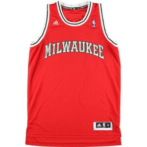 アディダス adidas NBA MILWAUKEE BUCKS ミルウォーキーバックス ゲームシャツ レプリカユニフォーム メンズM /eaa176414 【LP2311】