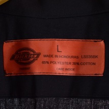 古着 ディッキーズ Dickies 半袖 ワークシャツ メンズL /eaa328361 【LP2311】_画像3