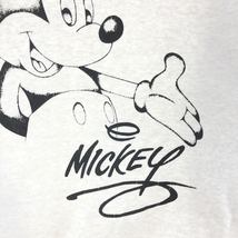 古着 90年代 Disney DESIGNS MICKEY MOUSE ミッキーマウス キャラクタースウェット トレーナー USA製 メンズXL ヴィンテージ /taa003083_画像4