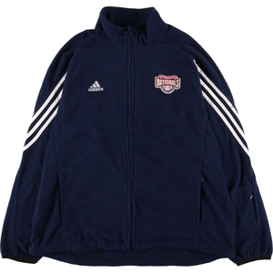 古着 アディダス adidas MLB WASHINGTON NATIONALS ワシントンナショナルズ フリースジャケット メンズL /eaa398334