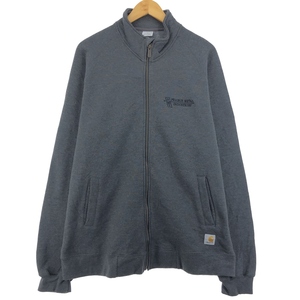 古着 カーハート Carhartt フルジップスウェットシャツ トレーナー メンズXL /taa003062