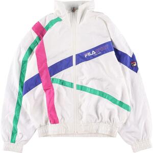 古着 90年代 フィラ FILA バックプリント ウインドブレーカー レディースM ヴィンテージ /eaa314269 【SS2312】