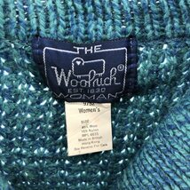 古着 ウールリッチ WOOLRICH ショールカラー ウールニットセーター 英国製 レディースXL /eaa398806_画像3