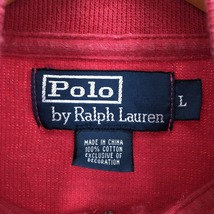 古着 ラルフローレン Ralph Lauren POLO by Ralph Lauren コットンニットハーフジップセーター メンズL /eaa398193_画像3