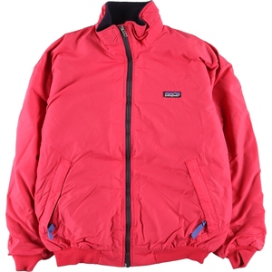 古着 90年製 パタゴニア Patagonia シェルドシンチラジャケット 28129F0 フリースジャケット USA製 レディースXL ヴィンテージ /evb003906