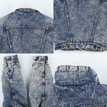 古着 90年代 リーバイス Levi's 57528 デニムボアジャケット USA製 レディースM ヴィンテージ /eaa398991_画像9