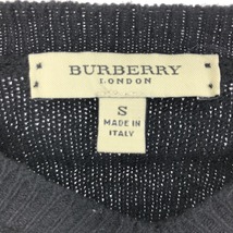 古着 バーバリー Burberry's LONDON Vネック ウールニットセーター イタリア製 メンズS /eaa407645_画像3
