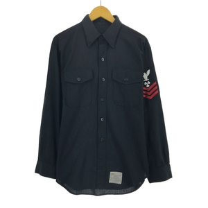 古着 82年納品 米軍実品 CPOシャツ ミリタリーシャツ USA製 メンズXL ヴィンテージ /eaa397666
