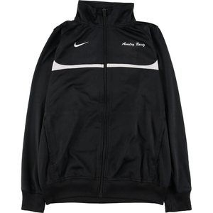 古着 ナイキ NIKE バックワッペン ジャージ トラックジャケット メンズS /eaa407249