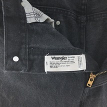 古着 ラングラー Wrangler ブラックデニムパンツ メンズw33 /taa003802_画像3