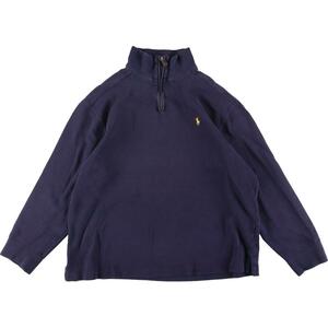 古着 ラルフローレン Ralph Lauren POLO by Ralph Lauren コットンニットハーフジップセーター メンズM /eaa306888 【SS2401】