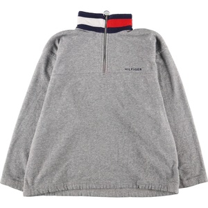 古着 トミーヒルフィガー TOMMY HILFIGER ハーフジップ フリースプルオーバー メンズS ヴィンテージ /eaa365622