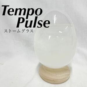 Tempo Pulse ストームグラス　インテリア　置物 オブジェ 天気　おしゃれ　かっこいい　天気予報【OTMG-199】