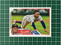 ★TOPPS MLB 2023 SERIES 1 #81 OZZIE ALBIES［ATLANTA BRAVES］ベースカード「BASE」★_画像1