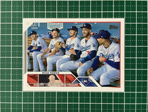 ★TOPPS MLB 2023 SERIES 1 #113 STAR POWER／FREEMAN／MUNCY／LUX／BELLINGER／BETTS［LOS ANGELES DODGERS］ベースカード「CC」★_画像1