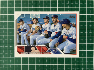 ★TOPPS MLB 2023 SERIES 1 #113 STAR POWER／FREEMAN／MUNCY／LUX／BELLINGER／BETTS［LOS ANGELES DODGERS］ベースカード「CC」★