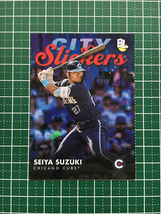 ★TOPPS MLB 2023 BIG LEAGUE #CS-4 鈴木誠也／SEIYA SUZUKI［CHICAGO CUBS］インサートカード「CITY SLICKERS」★_画像1