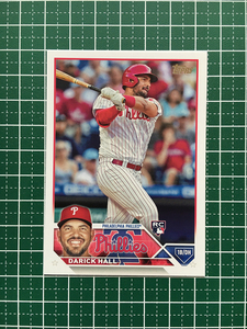 ★TOPPS MLB 2023 SERIES 1 #209 DARICK HALL［PHILADELPHIA PHILLIES］ベースカード「BASE」ルーキー「RC」★