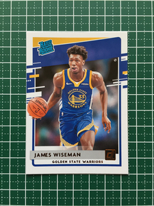 ★PANINI 2020-21 NBA DONRUSS #226 JAMES WISEMAN［GOLDEN STATE WARRIORS］ベースカード「RATED ROOKIE」ルーキー「RC」★