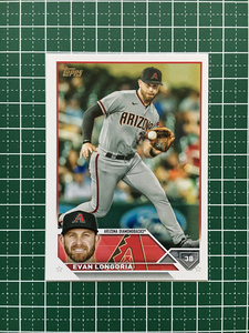 ★TOPPS MLB 2023 SERIES 2 #492 EVAN LONGORIA［ARIZONA DIAMONDBACKS］ベースカード「BASE」★