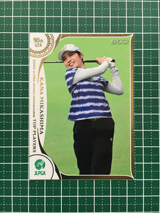 ★EPOCH 2022 JLPGA 女子ゴルフ TOP PLAYERS #17 三ヶ島かな レギュラーカード★