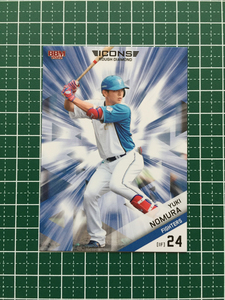 ★BBM 2022 プロ野球 ICONS ROUGH DIAMOND #31 野村佑希［北海道日本ハムファイターズ］レギュラーカード★