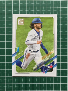 ★TOPPS MLB 2021 SERIES 1 #310 BO BICHETTE［TORONTO BLUE JAYS］ベースカード「FS」★