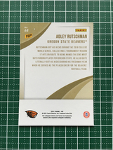 ★PANINI 2022 NATIONAL CONVENTION GOLD VIP PACK #68 ADLEY RUTSCHMAN［OREGON STATE BEAVERS］ベースカード「BASE」★_画像2