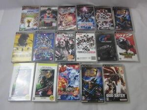 【同梱可】中古品 ゲーム PSP ソフト モンスターハンター ポータブル 3rd 2ndG ガンダムアサルトサヴァイブ 等 グッ