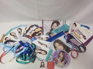 【同梱可】中古品 アイドル 乃木坂46 白石麻衣 チケットホルダー 缶バッジ タペストリー ペンライト等グッズセット