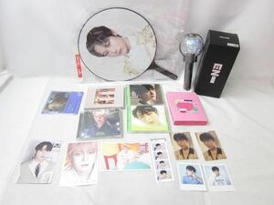 【同梱可】中古品 韓流 ENHYPEN ペンライト ソヌ アクリルスタンド うちわ CD 等 グッズセット