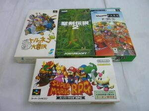 【同梱可】中古品 ゲーム スーパーファミコン ソフト スーパーマリオRPG トルネコの大冒険 等 グッズセット