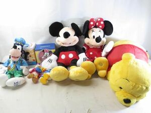 【まとめ売り 中古品】 ディズニー ミッキー ミニー プーさん グーフィー 他 ぬいぐるみ CHEFMICKEY 写真立て 等 グ