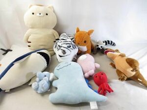 【まとめ売り 中古品】 ホビー ゾウ バンビ うさぎ タコ 他 シャクレルプラネット ぬいぐるみ グッズセット