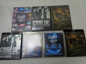 【同梱可】中古品 韓流 CNBLUE JUNGYONGHWA Blu-ray DVD OURVOICES FeeltheVoice 等 グッズセット