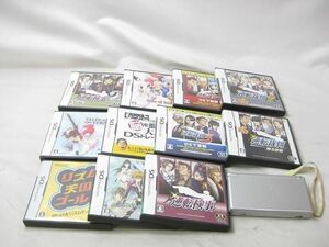 【同梱可】中古品 ゲーム ニンテンドーDS 本体 DS Lite USG-001 シルバー 動作品 ソフト リズム天国ゴールド 等 グッ