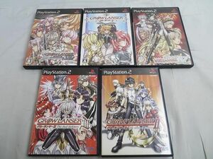 【同梱可】中古品 ゲーム プレイステーション2 PS2ソフト グローランサー II III IV V VI 5点 グッズセット