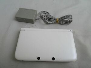 【同梱可】中古品 ゲーム ニンテンドー3DS LL 本体 SPR-001 ホワイト 動作品 充電器付き